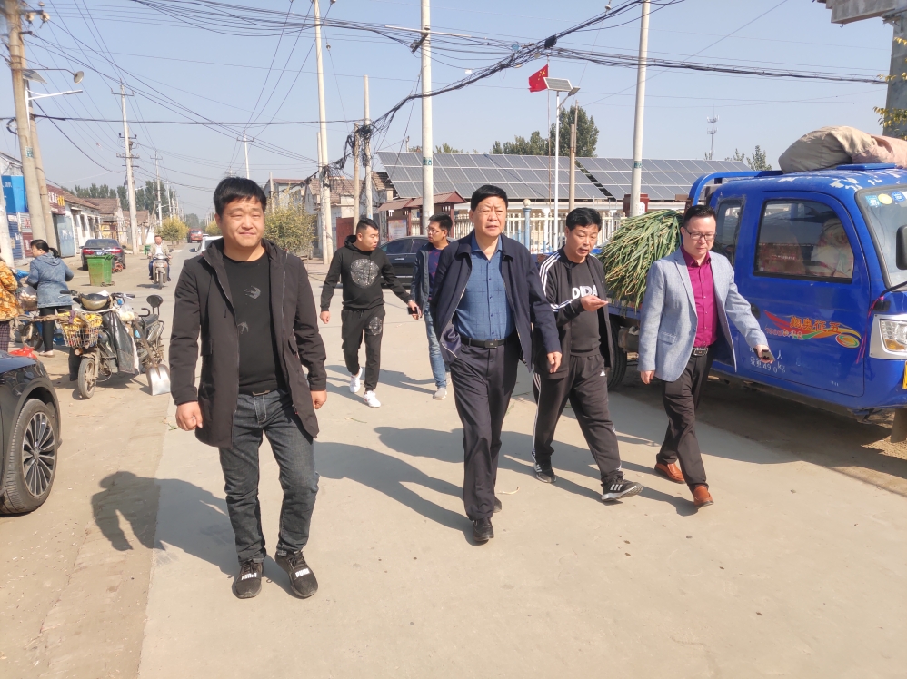 故城公司故城县副县长徐长彬一行至故城公司督导煤改气工作